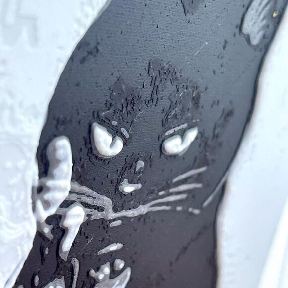 Wall Art, I Don’t Like People or Morning Until I’ve Had Coffee, Cat Lover - Picture 9 of 10